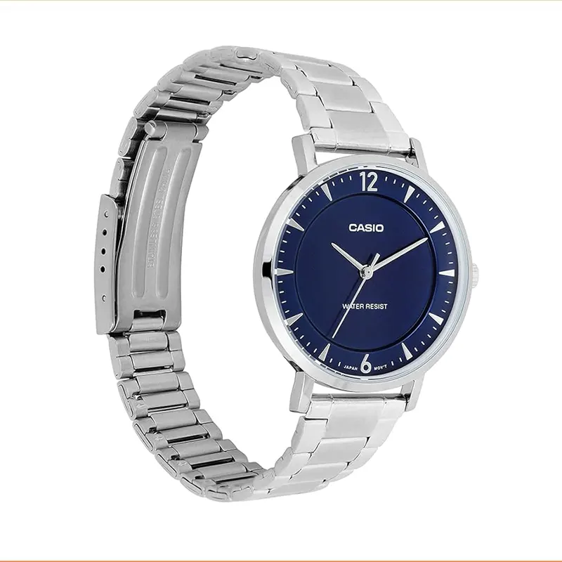 Casio Enticer Japan Quartz Blue Dial Ladies Watch- LTP-VT04D-2ADF